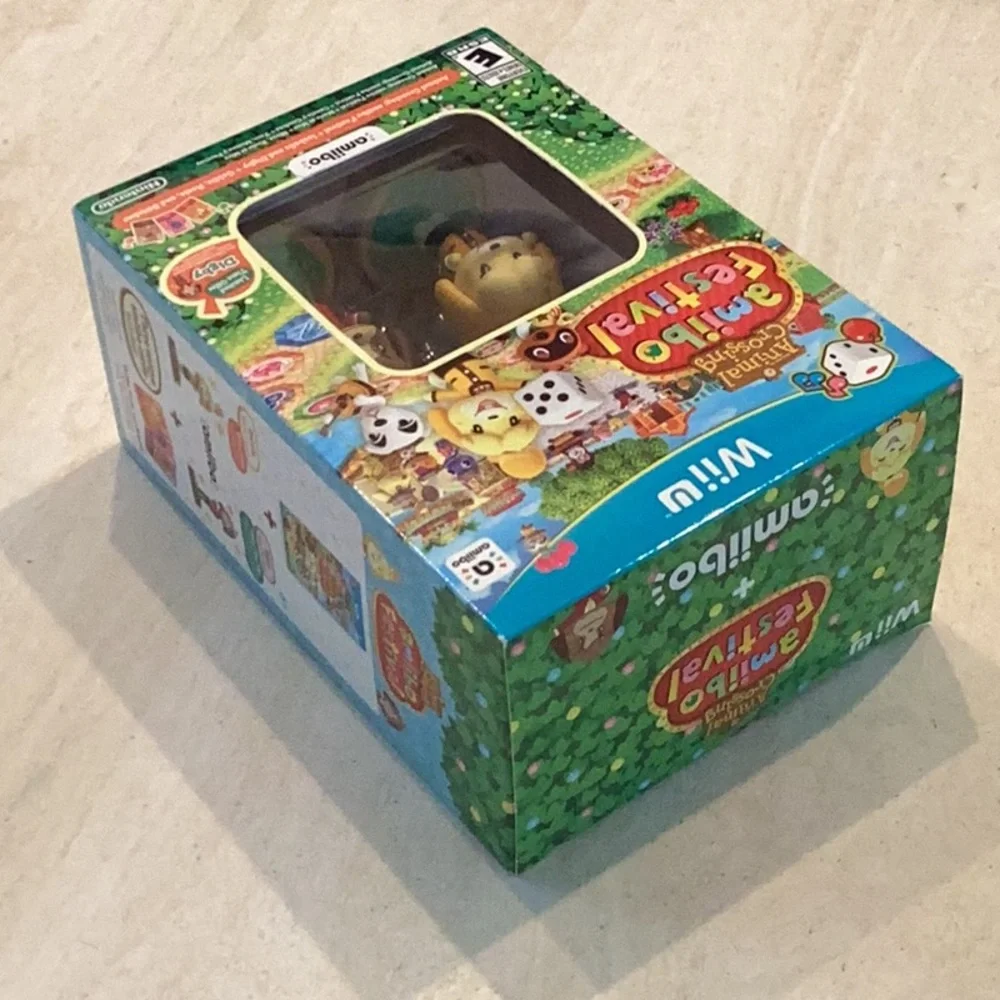 Animal Crossing Amiibo Festival Box Nintendo Wii U Game In Box New Sealed